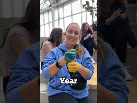 Hand painting in ASL! #college #ASL #pennstate #psu