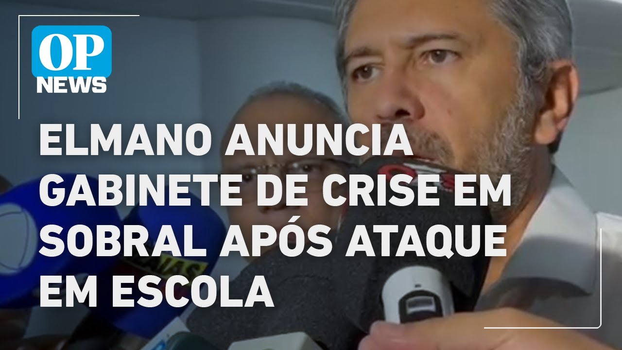 Governador Elmano de Freitas anuncia gabinete de crise em Sobral após ataque em escola | O POVO NEWS