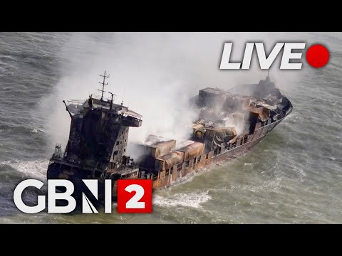 LIVE NOW: North Sea oil tanker crash scene in Easington, Yorkshire