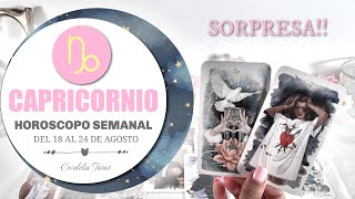 CAPRICORNIO! PRUEBA SUPERADA!! AHORA ESTO ES LO QUE VIENE... 🎉🤩 HOROSCOPO SEMANAL AMOR Y MÁS