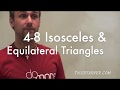 Exploring Isosceles and Equilateral Triangles