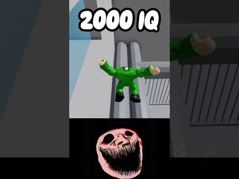 Roblox 2000 IQ Moment (Troll Face Meme) #shorts