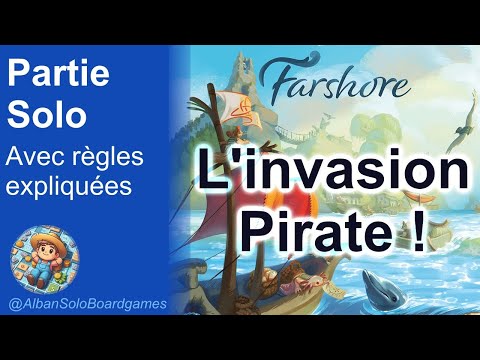 [FR] Farshore (2/2) | La Partie Solo avec règles expliquées | Comment jouer ?