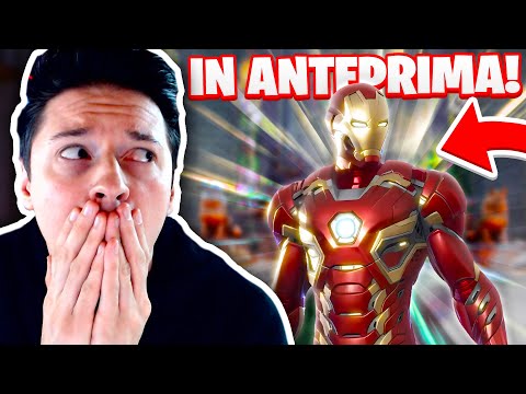 PRIMA PARTITA con IRON MAN MK 45 su FORTNITE ed i suoi POTERI MITICI