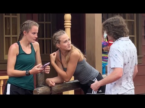 Staring At Strangers In Public Prank!