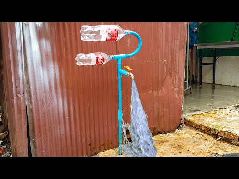 Technique to fix PVC pipe faucet low water pressure #shorts