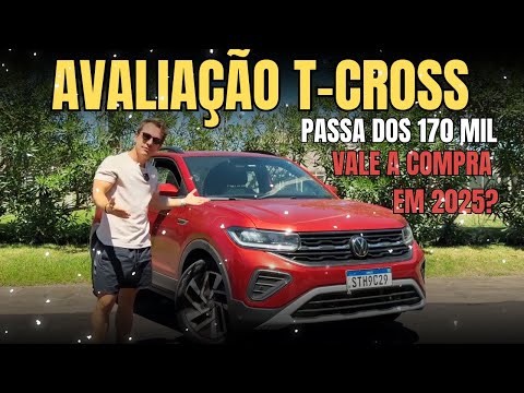 Avaliação VW T-CROSS COMFORTLINE. Beira os 180 MIL! Vale a Pena? Melhor que os Chineses? Confira!