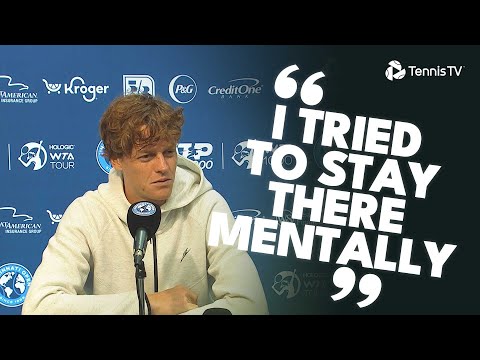 Jannik Sinner Press Conference After Cincinnati Semi-Final vs Zverev 🗣️