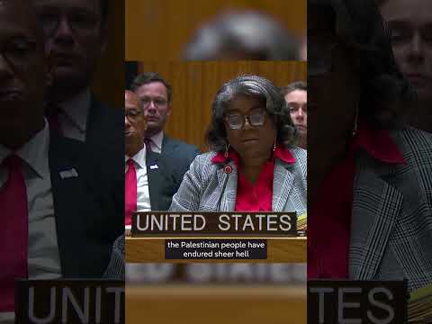 Linda homas-Greenfield: "Colleagues, today we voted for peace." | DW News