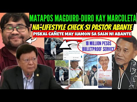 MATAPOS DURO-DURUIN si MARCOLETA NI REP. ABANTE KAYAMANAN NITO at BAHO LUMABAS sa PUBLIKO!NA-GABA NA