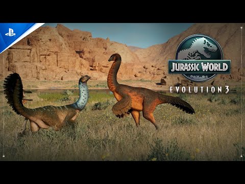 Jurassic World Evolution 3 - Ornithomimus Dinosaur Showcase | PS5 Games
