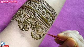 Bridal Mehndi Designs For Full Hands For Marriage 2017 Videos