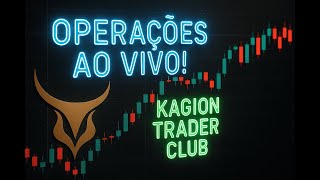 LIVE AO VIVO DANDO LAVADA NO MERCADO | KAGION TRADER CLUB
