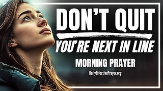 Divine Acceleration Is About To Hit Your Life | Blessed Morning Prayer To Start Your Day With God