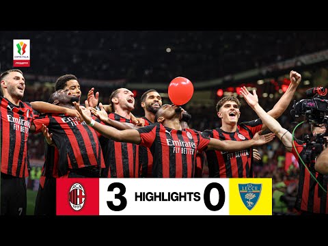 Gimenez-Nkunku-Pulisic: un tris che vale gli Ottavi | Milan 3-0 Lecce | Highlights 2025/26