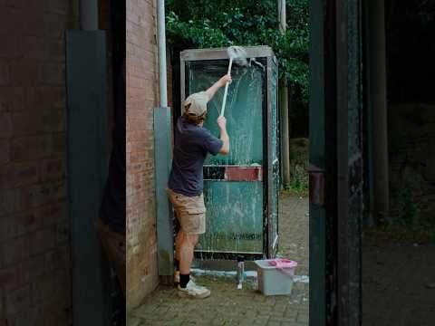 Cleaning phone boxes