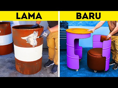 Ciptakan Furnitur yang Nyaman dari Sampah!