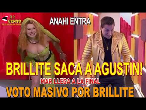 Briggitte Bozzo Saca a Agustín!/ Mar llega a la Final Juntos / Anahi entra a la casa/VOTO MASIVO BRI