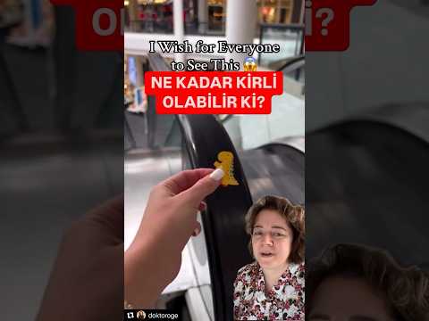 ⚠️ AVM lerde çocuklarımızla bolca vakit geçiriyoruz, sağlıkları için el temizliklerini unutmayın!