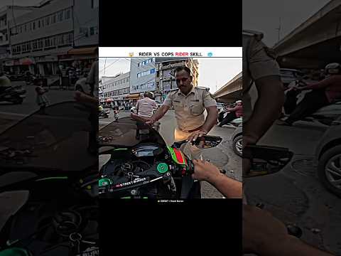 Rider Vs Cops Rider Skill 🤯🥶 #shorts #ktm #bikerider #motovlog #viral #rider #ytshorts