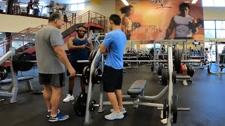 LIFTING next to this GUY made me feel STRONGER! 375lb/170kg bench press at 151lb/68kg bodyweight