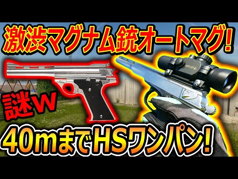 【CoD:BO6】初の自動拳銃マグナム