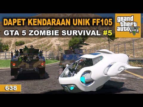 EPISODE PERANG BARBAR GTA 5 ZOMBIE SURVIVAL #638