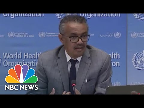 WHO Chief Clarifies Silver Bullet Comment, Explains That Focus Is On Prevention, Vaccines | NBC News