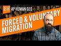 Types and Reasons for Migration