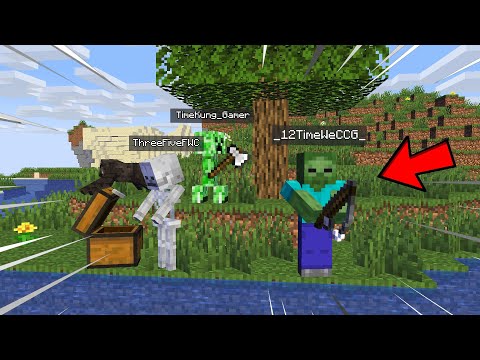 จะเป็นไง!? ถ้าเราต้องมาใช้ชีวิตเป็น "มอนสเตอร์ในเกมมายคราฟ" - Minecraft เป็น Mob