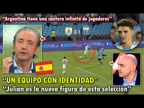 "SON CANDIDATOS" PERIODISTAS ESPAÑOLES se RINDEN ante ARGENTINA VS URUGUAY 1-0 HOY