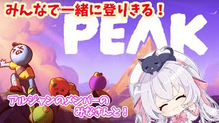 【 #PEAK】大人数で登るらしい？ 完全初見プレイです！✨️ #アルジャン 【 #猫月みお 視点 / Vtuber】