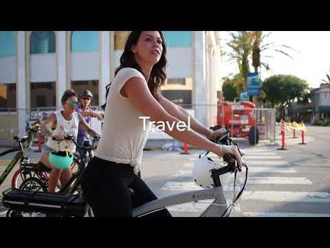 Downtown New Smyrna Beach FLAUNT eBikes