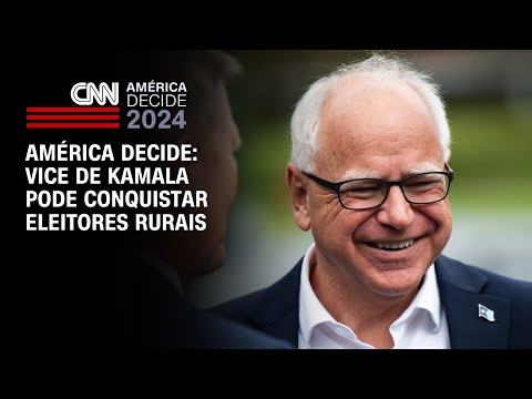 ​América Decide: Vice de Kamala pode conquistar eleitores rurais | BASTIDORES CNN