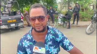 Paro de labores en Sabana Grande de Boyá