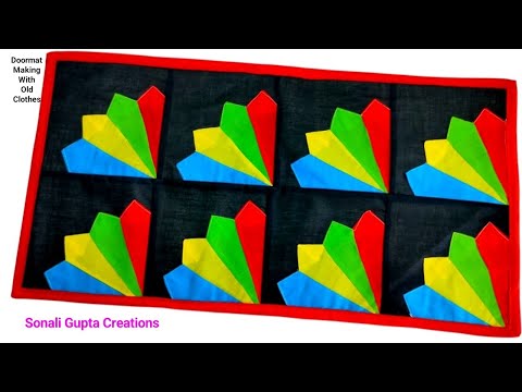 Doormat Making At Home Stitching/handmade/How To Make Doormat/Paydan Banane Ka Tarika #design #mat