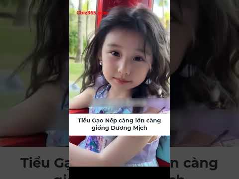 Tiểu Gạo Nếp càng lớn càng giống Dương Mịch! 扬幂的女儿 #yangmi #杨幂 #duongmich