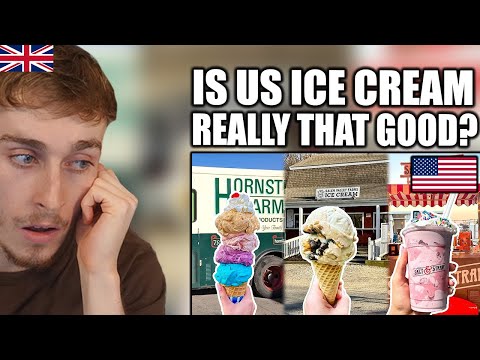 Brit Reacts to What's So Special About American Ice Cream