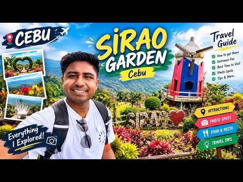 🌸 Sirao Garden Cebu Travel Guide | Everything I Explored in Cebu’s Little Amsterdam 🇵🇭| Cebu tour