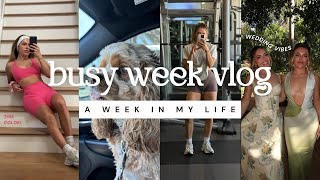 spend the week with me // wedding // training // & more!