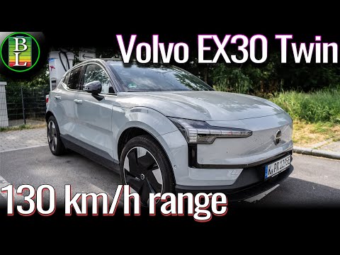 Volvo EX30 Twin (428hp) - How far can you drive?