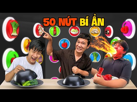 Thử Thách Ăn Uống - Tập 11: Thử Thách Đồ Ăn Theo 50 Nút Bí Ẩn Thắng 10 Triệu