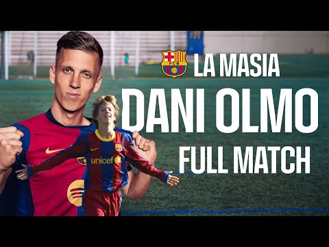 🍿 ENJOY DANI OLMO's PERFORMANCE AT LA MASIA AT THE AGE OF 12 | FULL MATCH 💎 | FC Barcelona