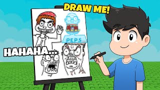 Draw Me | ROBLOX | MAG DRAWING NG PANGET PARA MANALO!