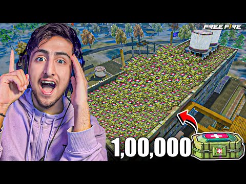 1,00,000 Medkit In One Game😱😍[A_s Gaming] - Free Fire India