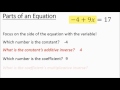 Understanding Constants and Inverses in Equations