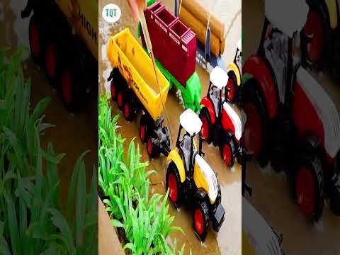 How to make mini JCB tractor #shorts #craft #tricks #diyminitractor #diyprojects #diorama #funny