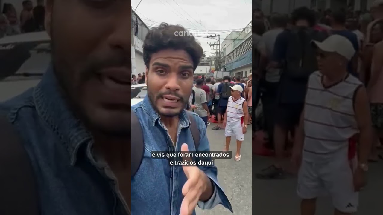 Operação no Rio de Janeiro famílias se juntam para identificar corpos  TV Online Operação no Rio de Janeiro famílias se juntam para identificar corpos