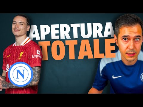 😧 COSA sta CUCINANDO il NAPOLI⁉️ APERTURA TOTALE di Darwin NUNEZ