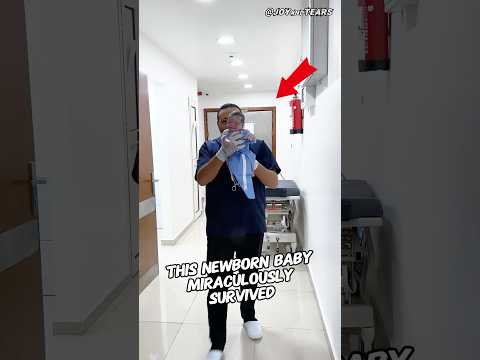 Adorable newborn baby's first cry#shorts